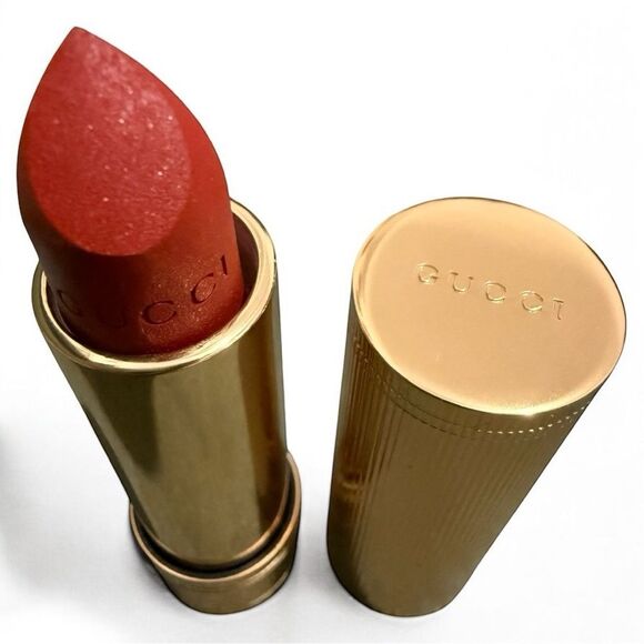 GUCCI ROUGE À LÈVRES MAT LIPSTICK – JANET RUST 505 - Picture 1 of 17